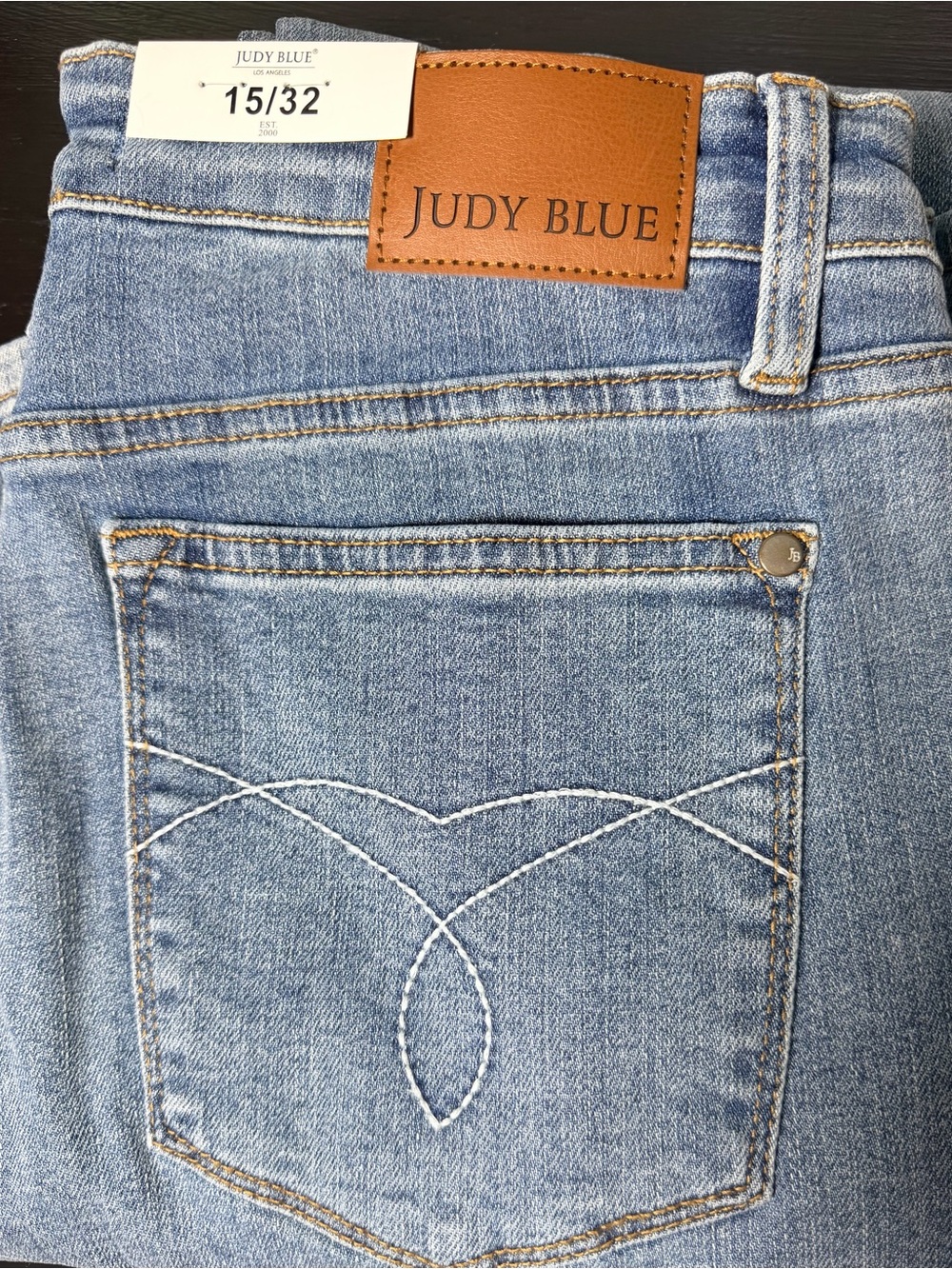 Judy Blue Western Embroidered High Waist Flare Jeans JB88606 - Size 15/32 NWT - Picture 9 of 13